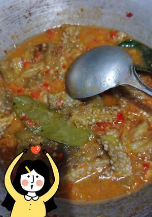 Foto resep Terong Bakar Bumbu Balado Santan