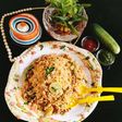 Rice With Vegetable (masala vegetable pulao/ rice 😋)