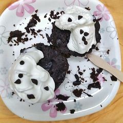 A picture of Quick Microwave Brownie.