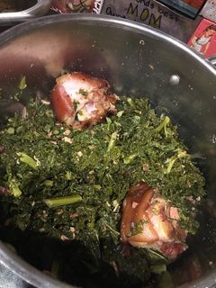 A picture of Southern Style Kale Greens.