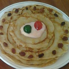 A picture of Coconut pancakes.