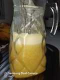 Refresco de piña y maracuyá