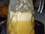 Refresco de piña y maracuyá