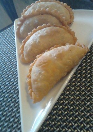 A picture of Mawa Gujiya.