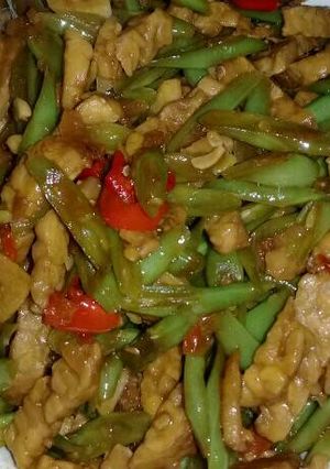 Foto resep Oseng tempe buncis