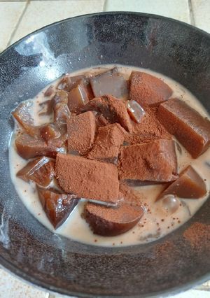 Une photo de Coffee jelly