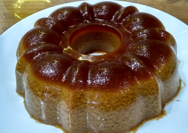 Puding gula merah