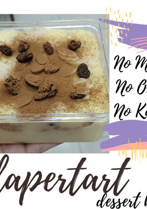 Foto resep Klapertart Dessert Box