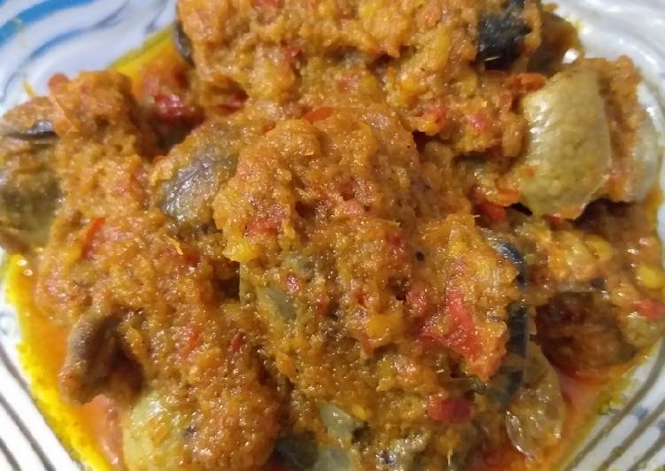 Resep Ungkep Ati ampela bumbu merah Anti Gagal