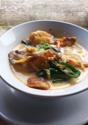 Foto resep Ikan Asap Santan