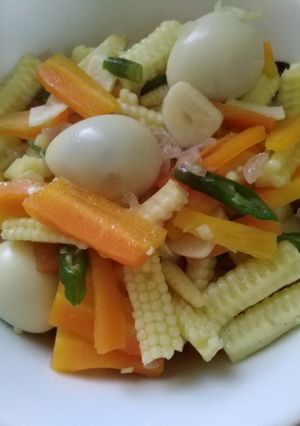 Foto resep Tumis jagung muda