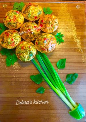 A picture of Chickpea Flour Frittatas (Vegan & Vegetarian) 🍃.