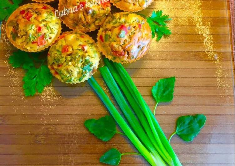CHICKPEA FLOUR FRITTATAS (VEGAN Vegetarian) π