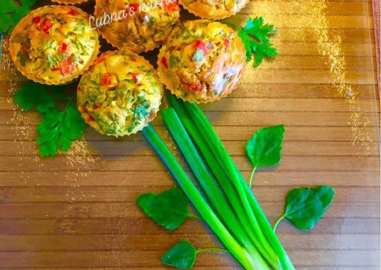 CHICKPEA FLOUR FRITTATAS (VEGAN & Vegetarian) 🍃