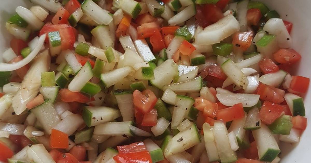 Ensalada pico de gallo Receta de Duniesky Martínez López- Cookpad