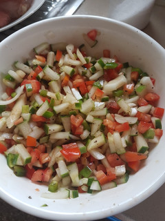 Una foto de Ensalada pico de gallo