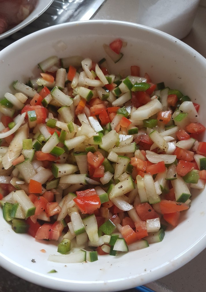 Una foto de Ensalada pico de gallo