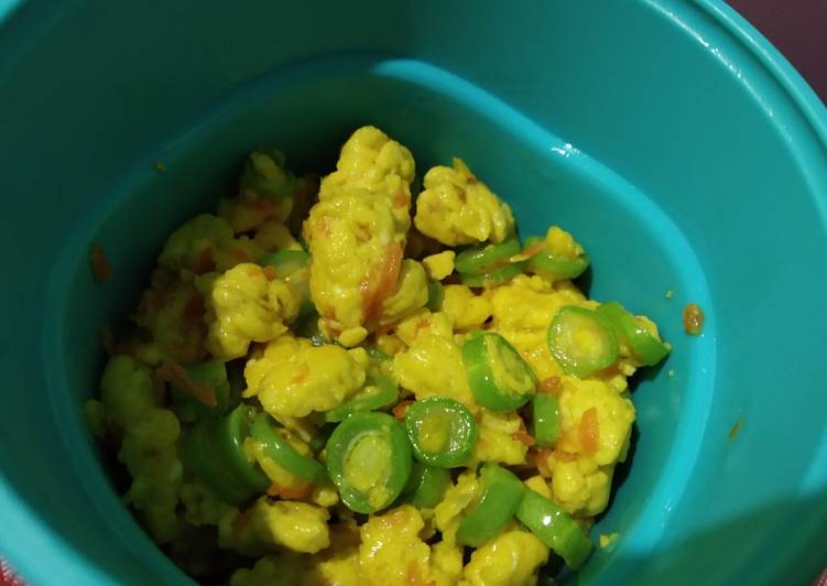 dari awal hingga akhir  Scramble Egg Sederhana (mpasi 1y+) Anti Gagal