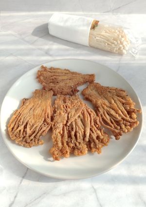 Foto resep Jamur Enoki Goreng Krispi