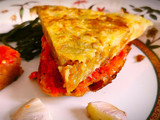 Tortilla de Patata cremosa con Cebolla caramelizada