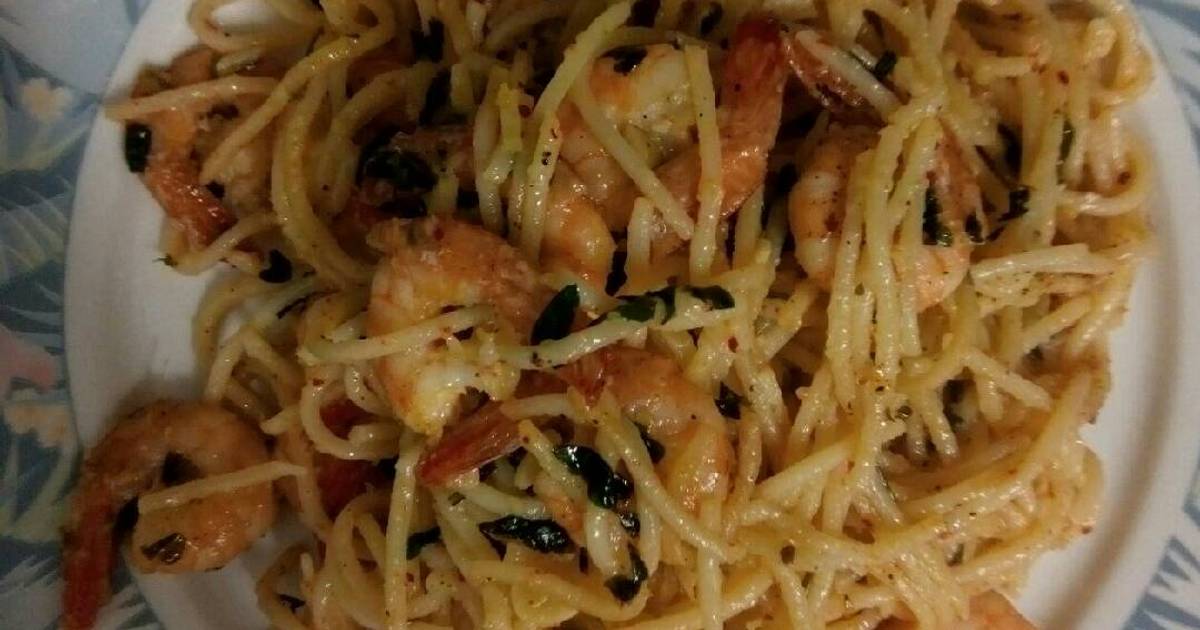  Resep Spaghetti udang  oleh hani sephton Cookpad