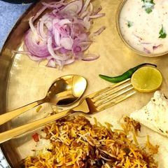 A picture of Veg. Dum Biryani.