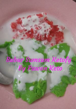Foto resep Bubur sumsum Ketofy