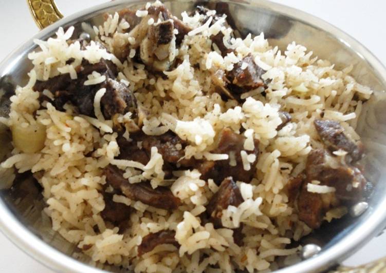 Recipe of Super Quick Homemade Tamil style Mutton Biryani