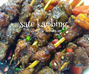 Resep mudah Sate Kambing Nikmat Lezat