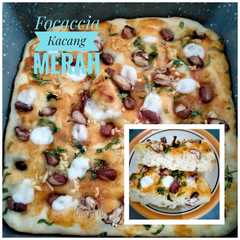 Focaccia Kacang Merah-レシピのメイン写真