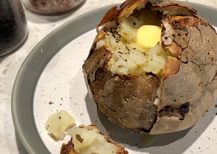 Recipe of Favorite Simple Oven Baked Jacket Potato