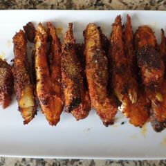 A picture of Karli Mullu Vala Silver bar fish fry simple and quick.