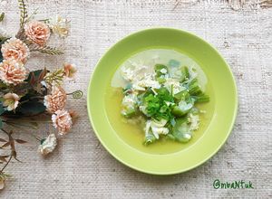 Foto resep Sop Oyong Telur Kuah Dashi