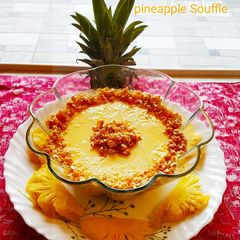 A picture of Pineapple Souffle.