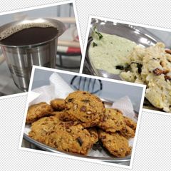 A picture of Delicious Lip Smacking Pongal Vada Coffee.