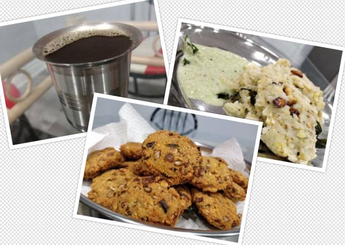 Delicious Lip Smacking Pongal Vada Coffee