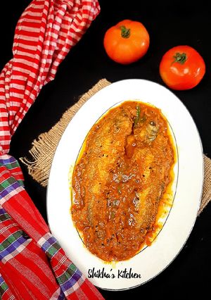 টমেটো পাবদা রেসিপির প্রধান ছবি