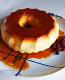 Flan de queso crema