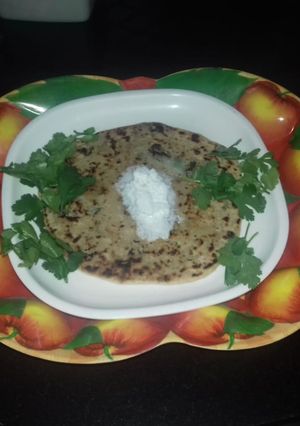 A picture of Radish parantha.