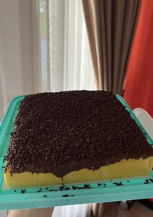 Foto resep Bolu Jadul Dobel Coklat ANTI GAGAL (gampang bgt buatnya & pasti jadi 😍👍)