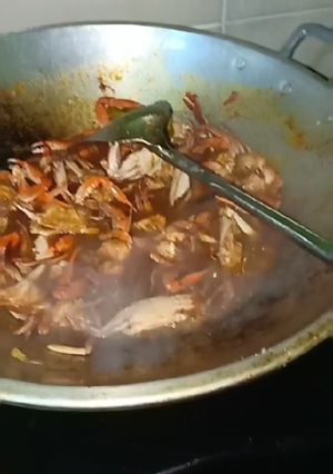 Foto resep Resep Kepiting saus Padang sederhana