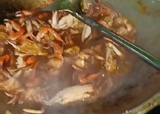 Resep Kepiting saus Padang sederhana