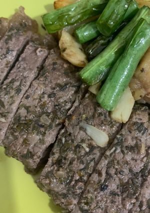 Foto resep Sirloin Steak ala Dapur Manda
