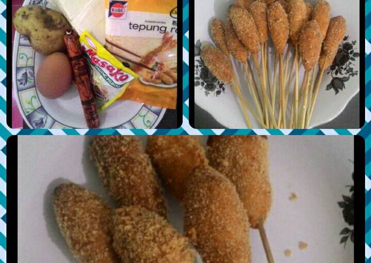 Resep masakan Sempol kentang sozis | Cara Bikin Sempol kentang sozis Yang Enak Dan Lezat