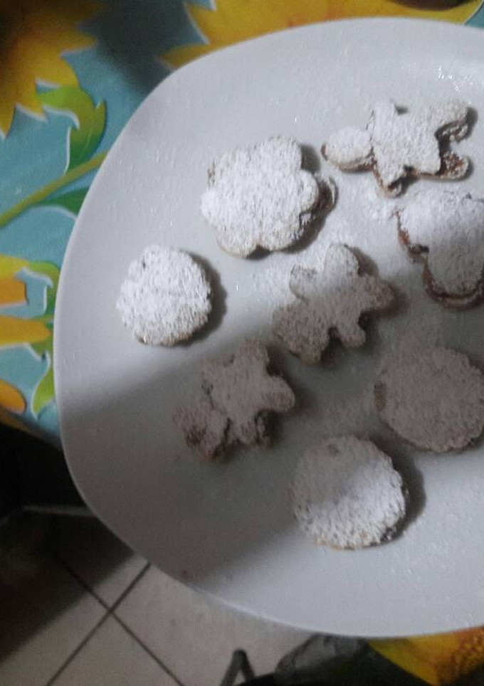 Una foto de Alfajores de canela