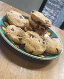 Galletas de pasta de maní y chocolate 🍫♡
