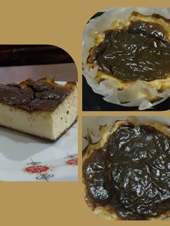 Foto resep Keto Basque Burnt Cheesecake