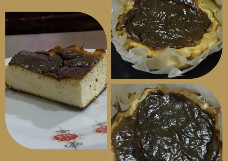 Resep Keto Basque Burnt Cheesecake Anti Gagal