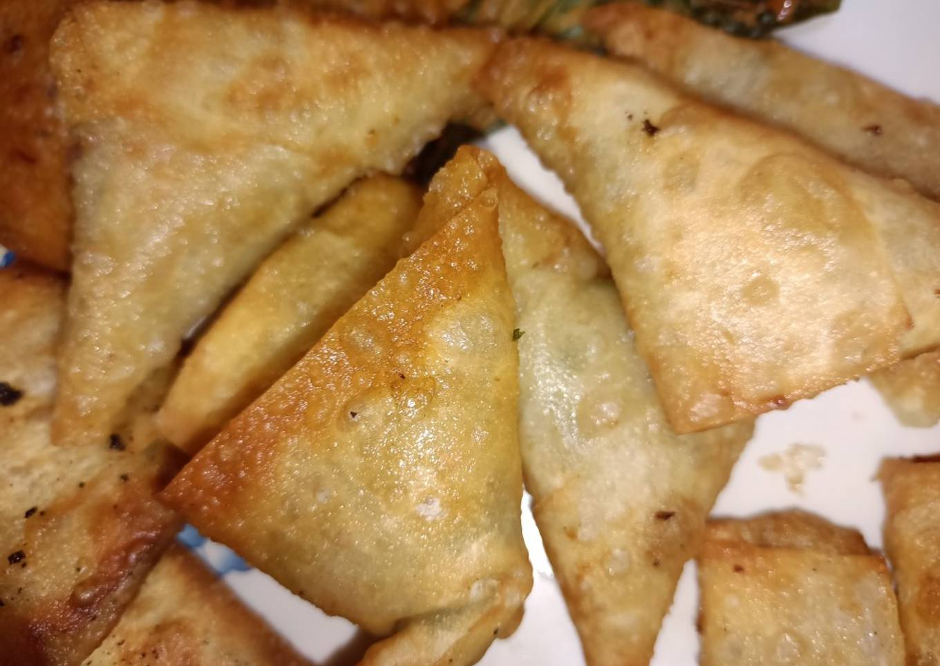 Keema filling samosa