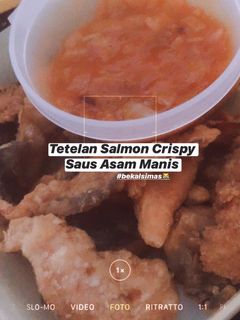 Foto resep Tetelan Salmon Crispy
